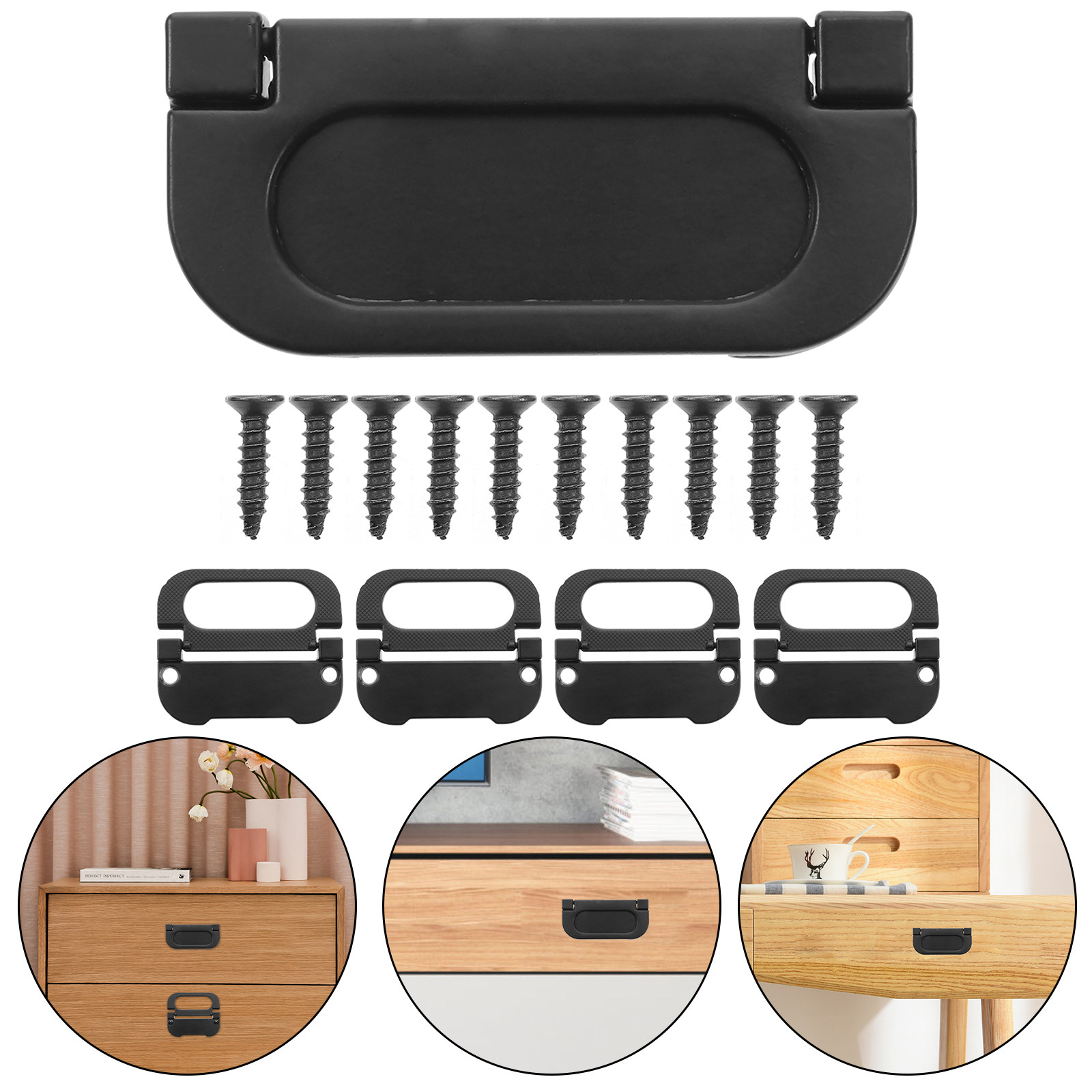 5 puxadores de porta embutidos - Furniture Hardware Lowes avaliação e preço